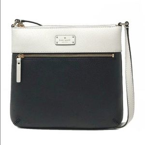 Kate Spade New York Black and White Crossbody